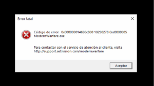 error-cod