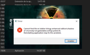 STALKER-ERROR