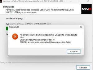 error