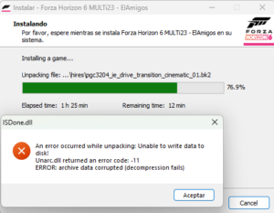 error